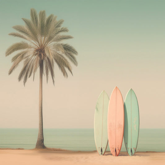 Pastel Surfboards