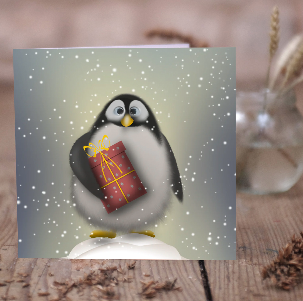Penguin's present