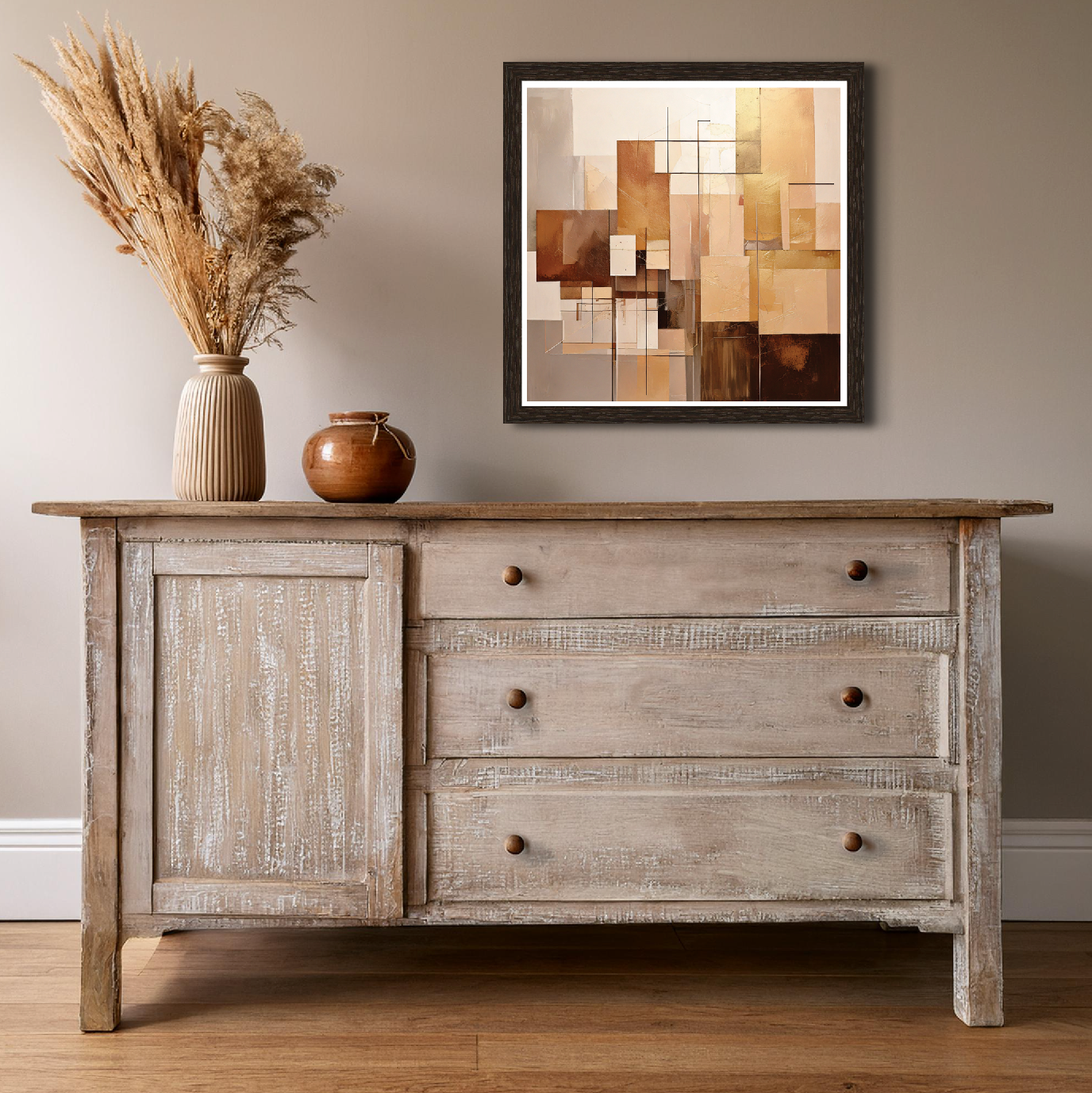 Earth Tone Print 1