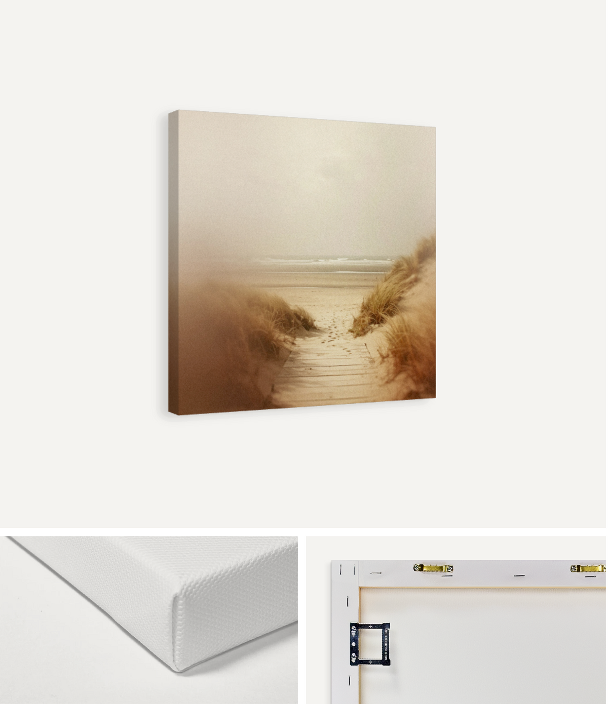 Beach Walk Canvas Print