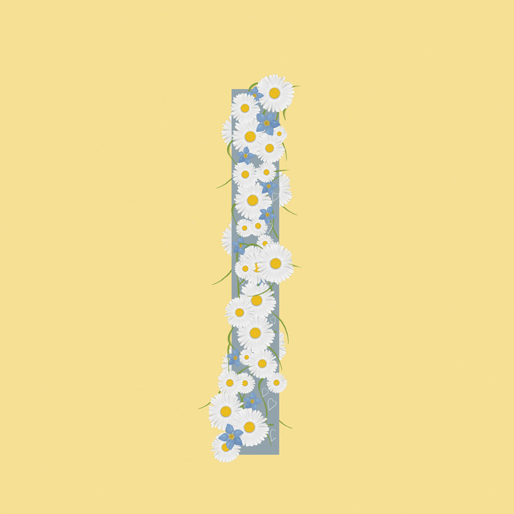Wild Flowers Letter I