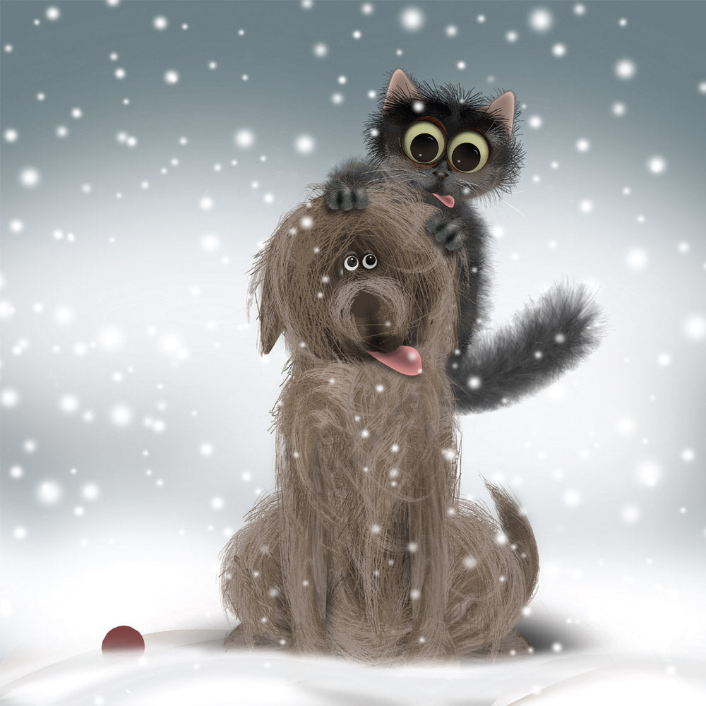 Catching snowflakes