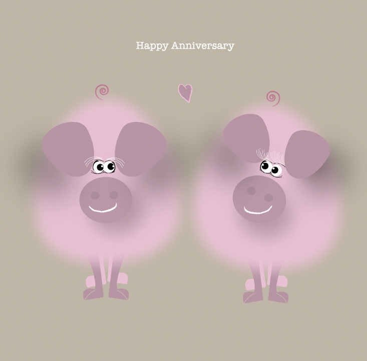 BFF Pigs Anniversary