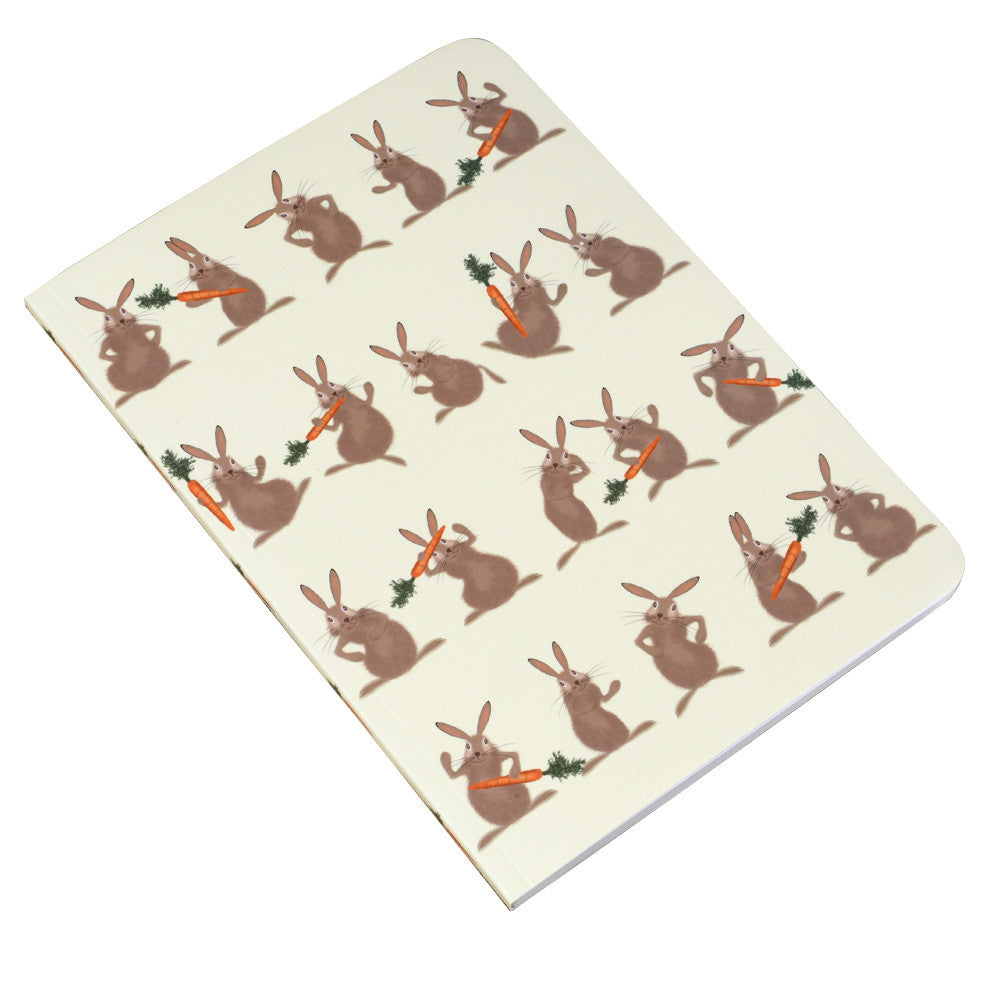 Rabbits Plain Paper Notebook