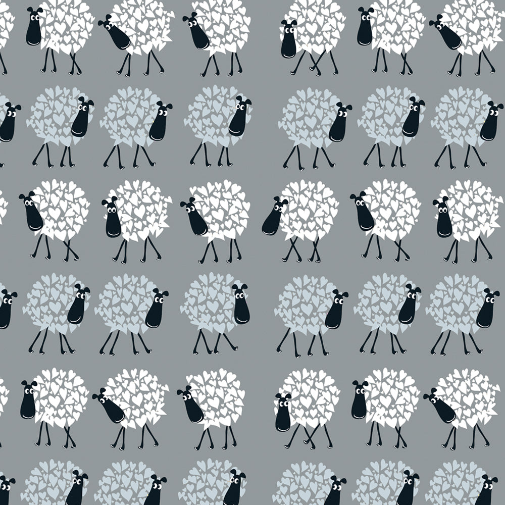 Flock Wallpaper print