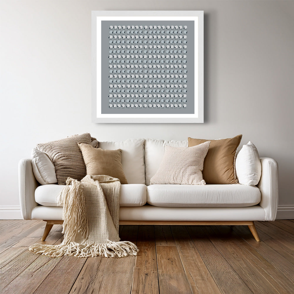 Flock Wallpaper print
