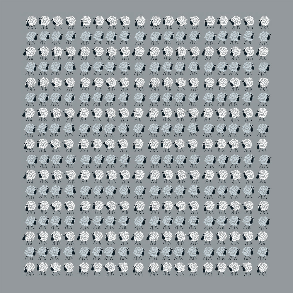 Flock Wallpaper print