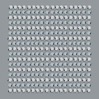 Flock Wallpaper print