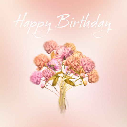 Birthday Peonies