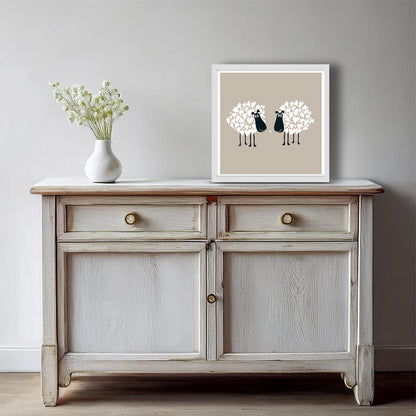 Sheepish Print