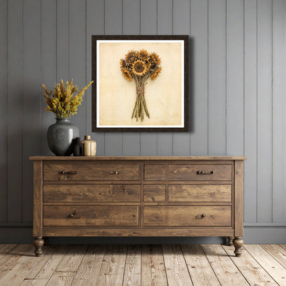 Rustic Sunflowers