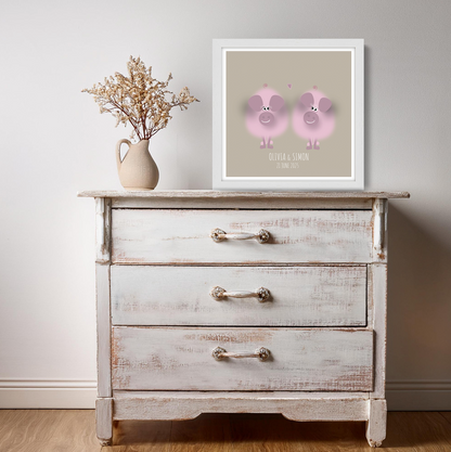 Perfect Piggies print