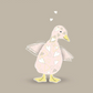 Baby Girl Duckling Canvas Print