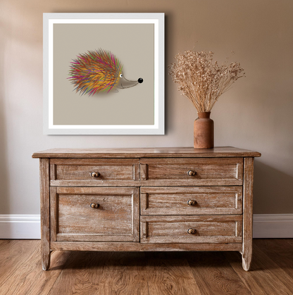 Hedgehog print