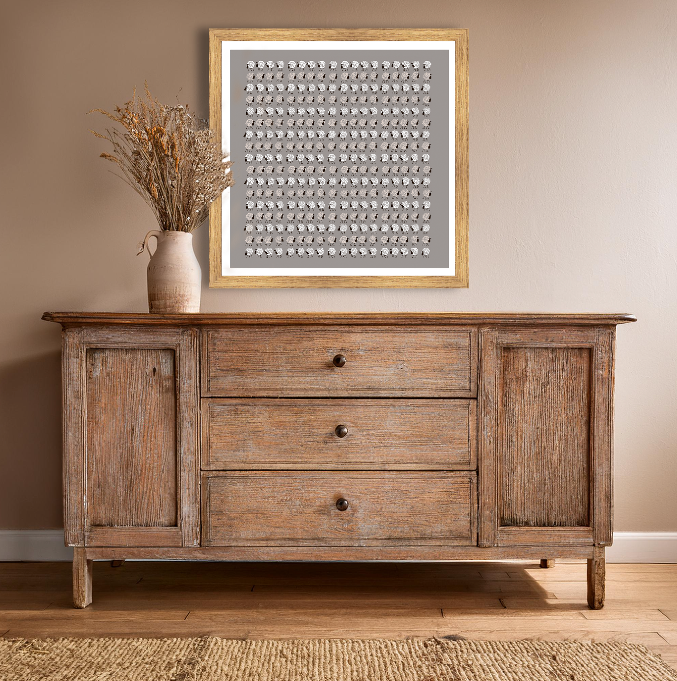 Counting Sheep print