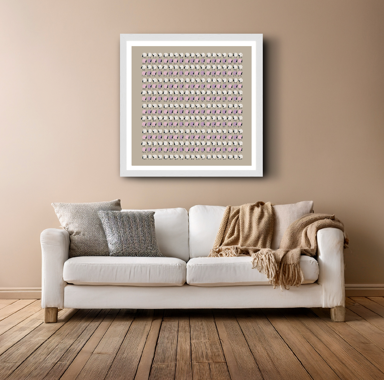 Sheep Dip print