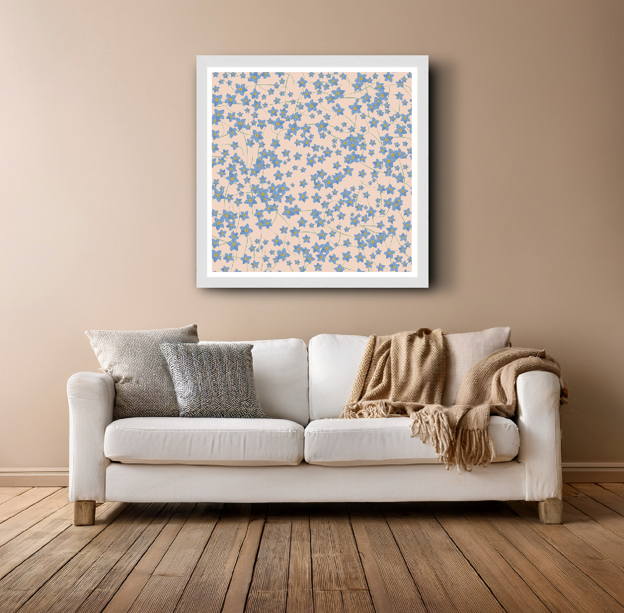 Forget-Me-Not print