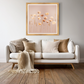 Wildflowers in salmon pink print 2