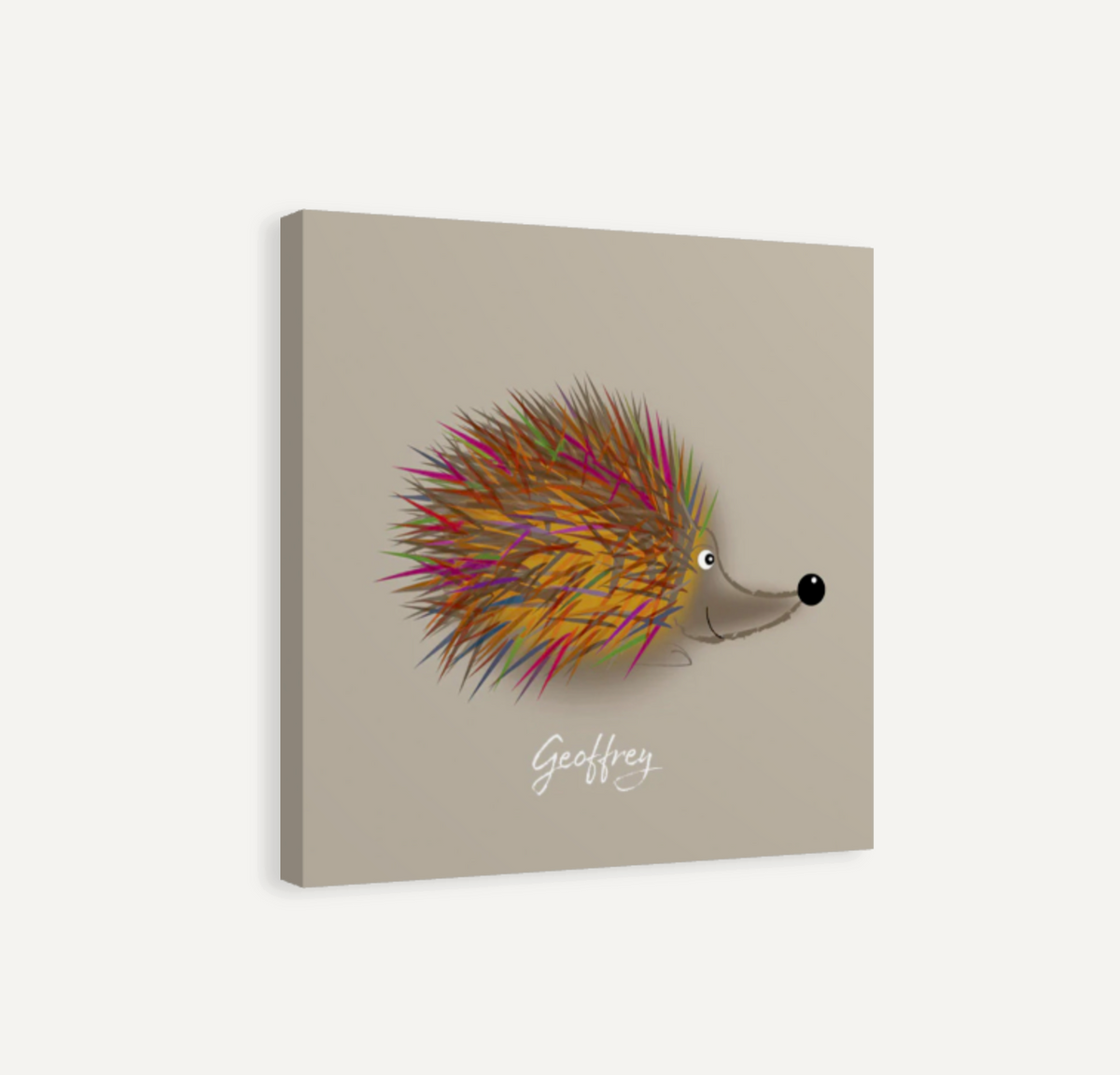 Cute Hedgehog Canvas Print