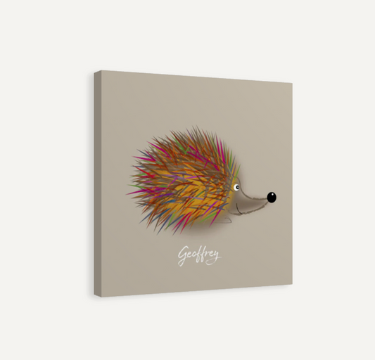 Cute Hedgehog Canvas Print