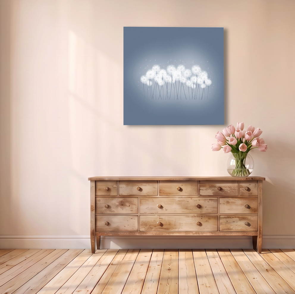 Dandelions Canvas Print