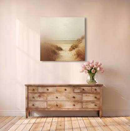 Beach Walk Canvas Print