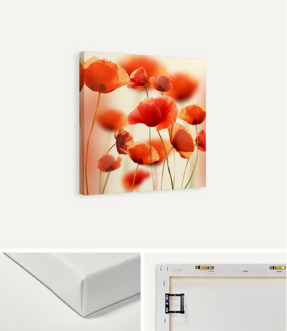 Poppy Fields Canvas Print