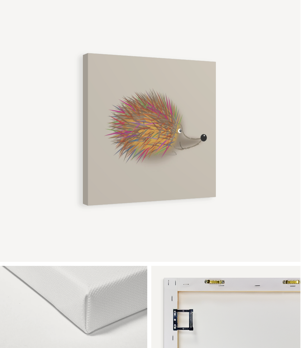 Cute Hedgehog Canvas Print
