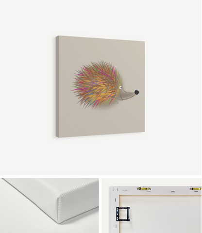 Cute Hedgehog Canvas Print