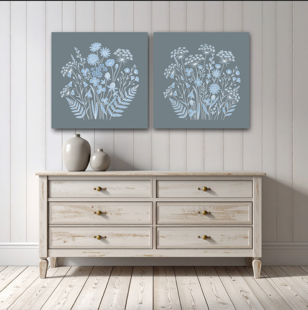 Summer Meadows Breeze Canvas Print