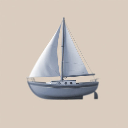 Toy yacht
