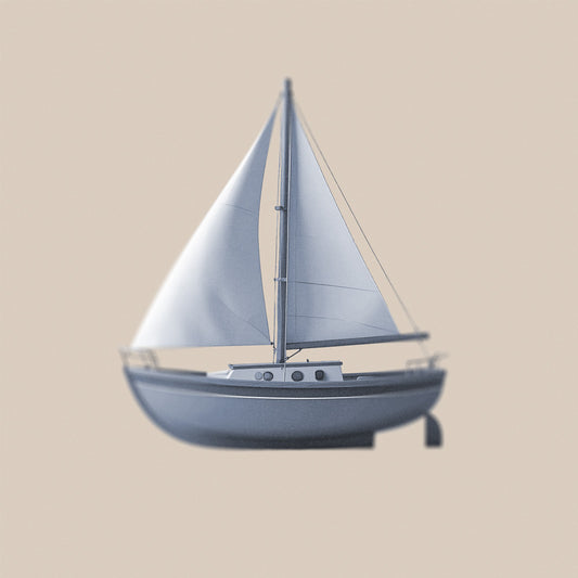 Toy yacht
