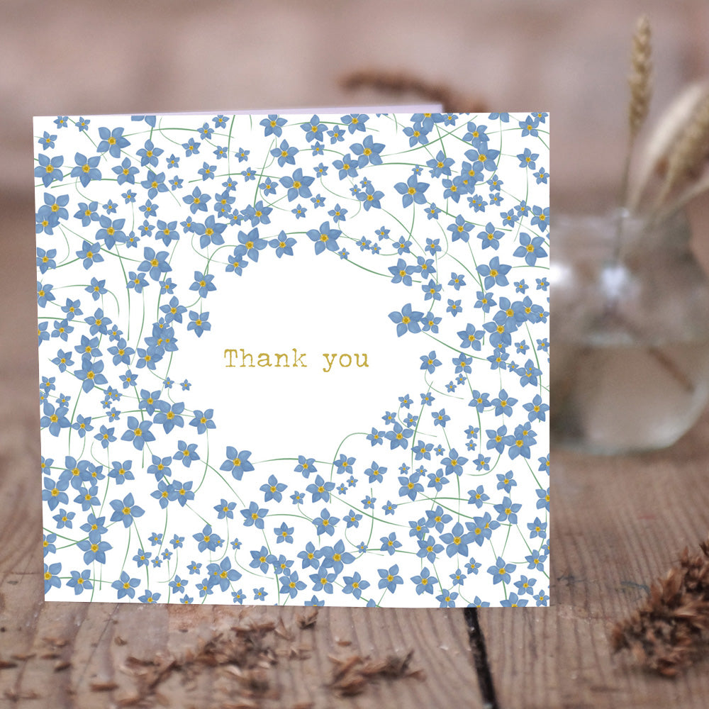 Forget-me -nots Thank you