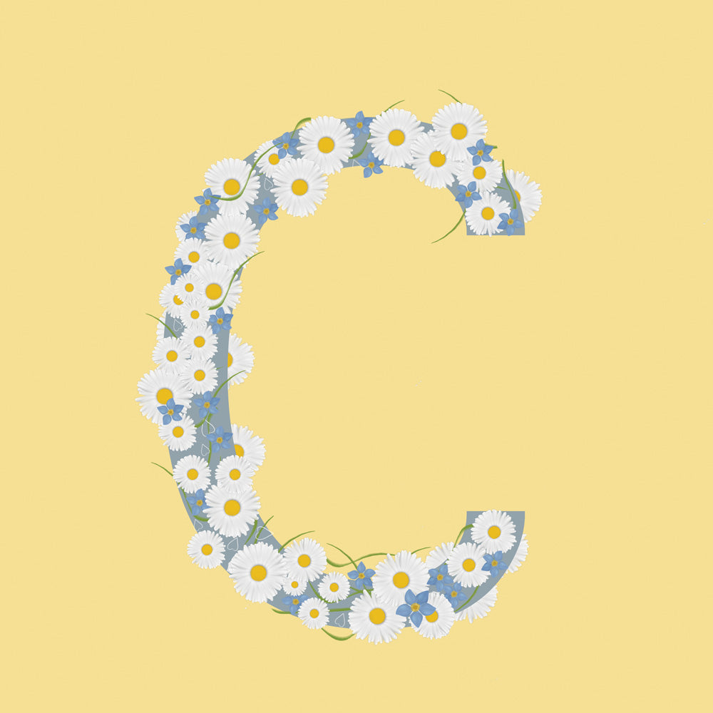 Wild Flowers Letter C
