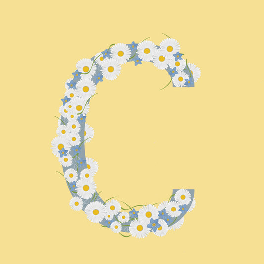 Wild Flowers Letter C