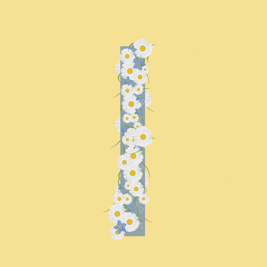 Wild Flowers Letter I