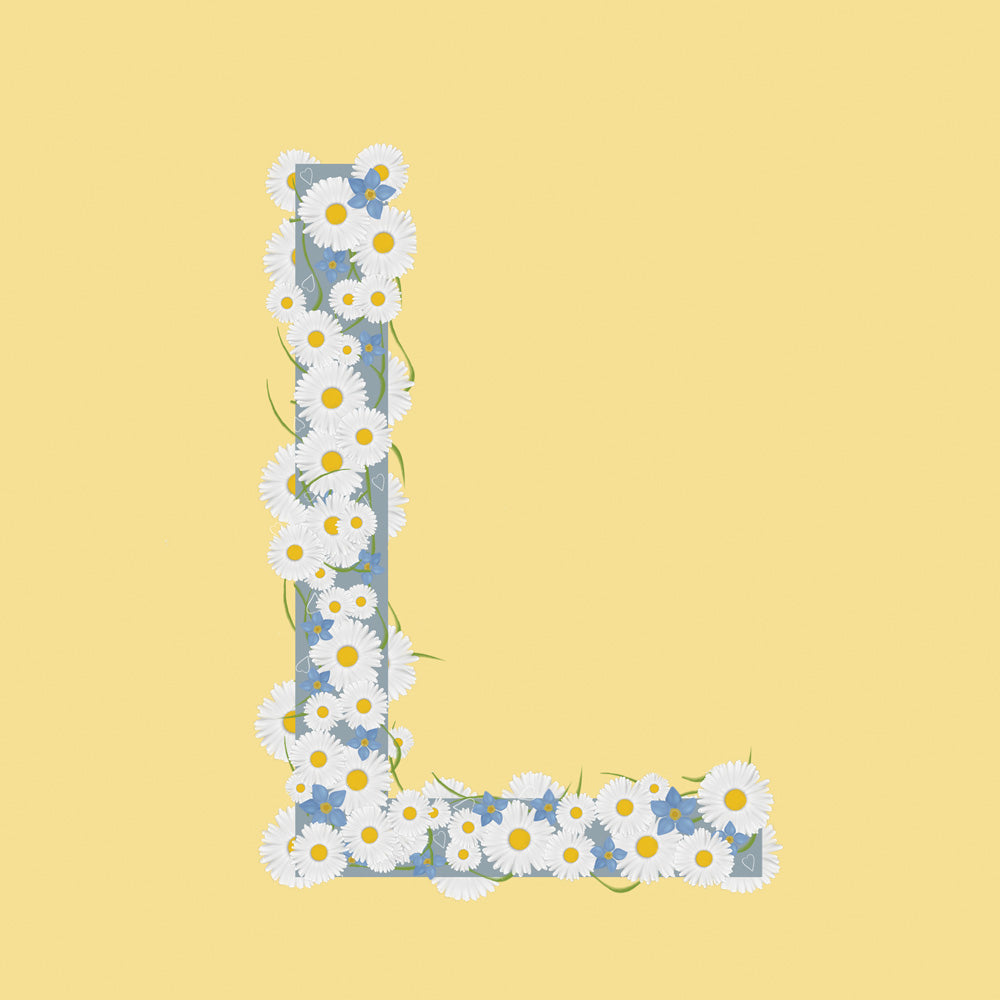 Wild Flowers Letter L