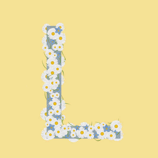 Wild Flowers Letter L