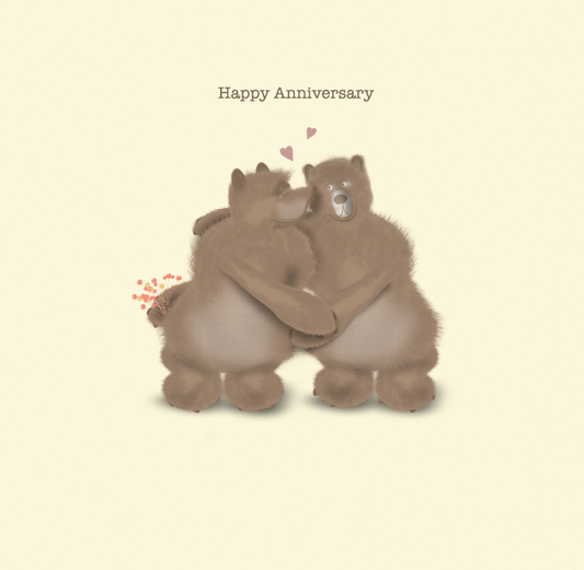 Bear Hug Happy Anniversary