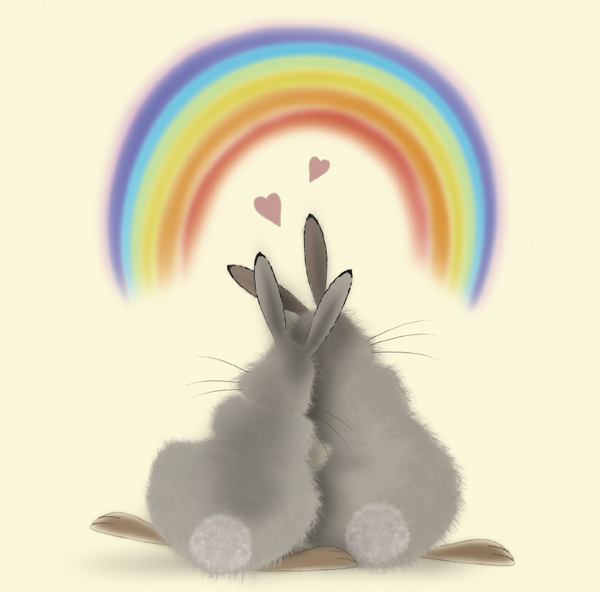 Rainbow Rabbits